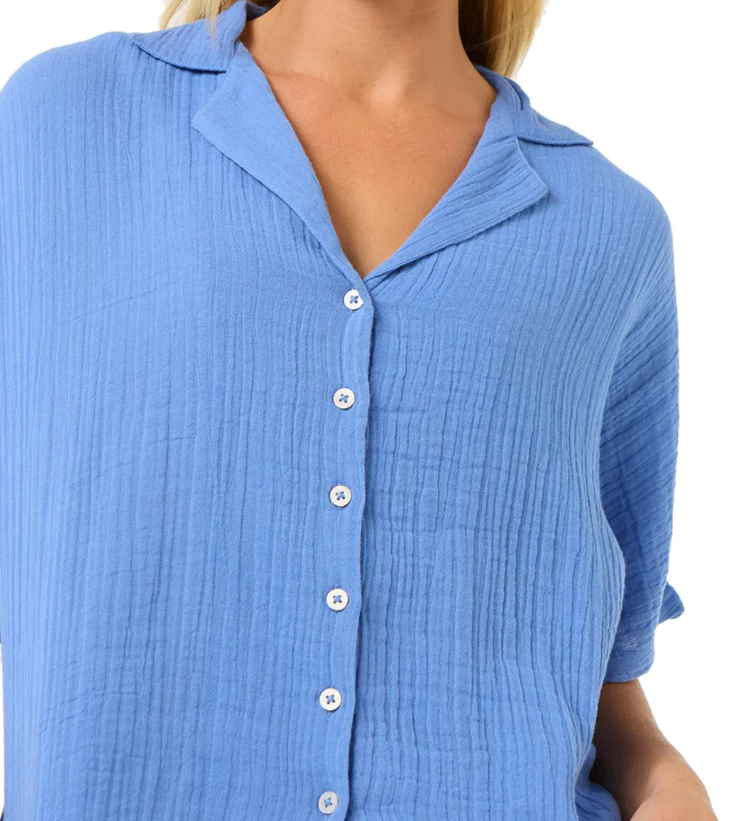 Rip Curl Women's Premium Surf Short Sleeve Shirt - Image 12