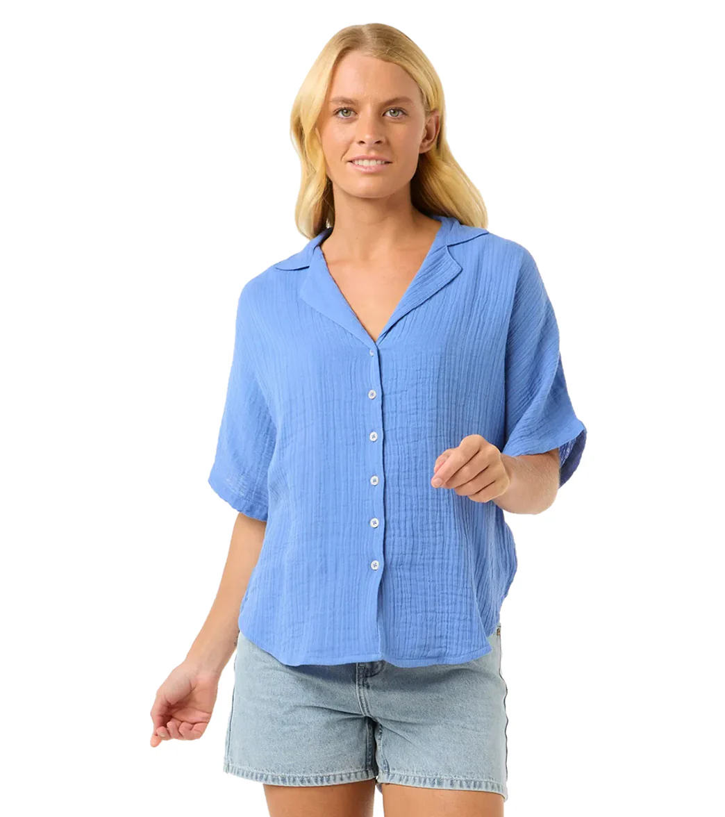 Rip Curl Women's Premium Surf Short Sleeve Shirt - Image 14