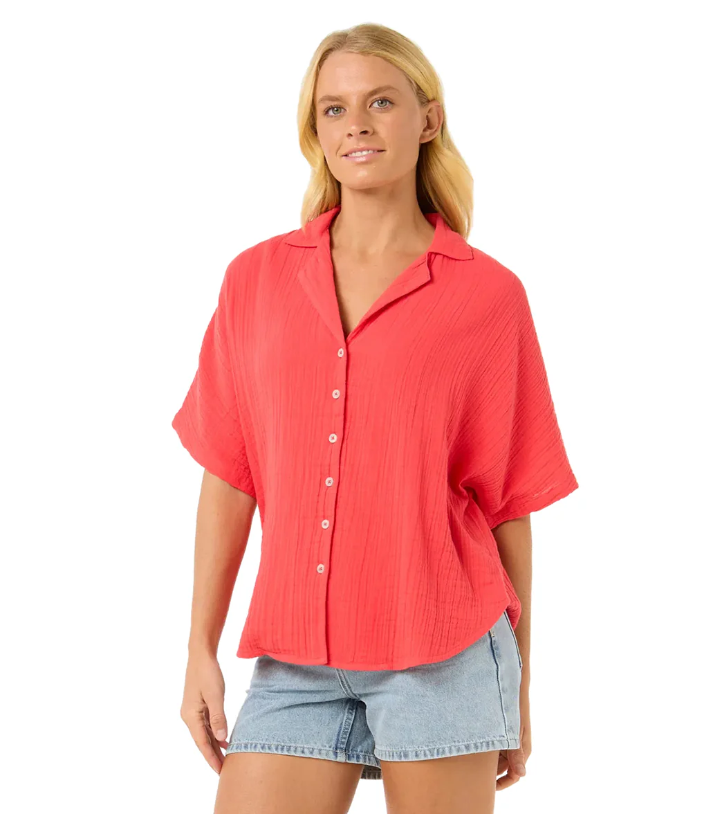 Rip Curl Women's Premium Surf Short Sleeve Shirt - Image 2