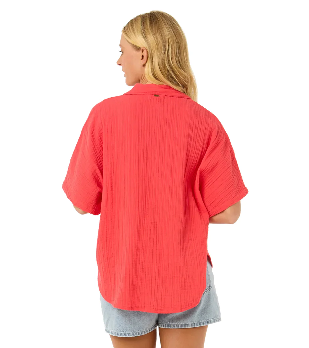 Rip Curl Women's Premium Surf Short Sleeve Shirt - Image 3