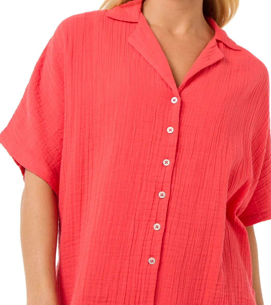 Rip Curl Women's Premium Surf Short Sleeve Shirt - Image 5