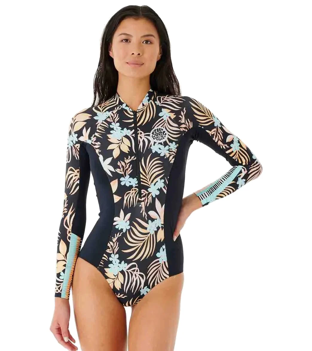 Rip Curl Women's Sun Dance Long Sleeve UPF 50 One Piece Swimsuit - Image 6
