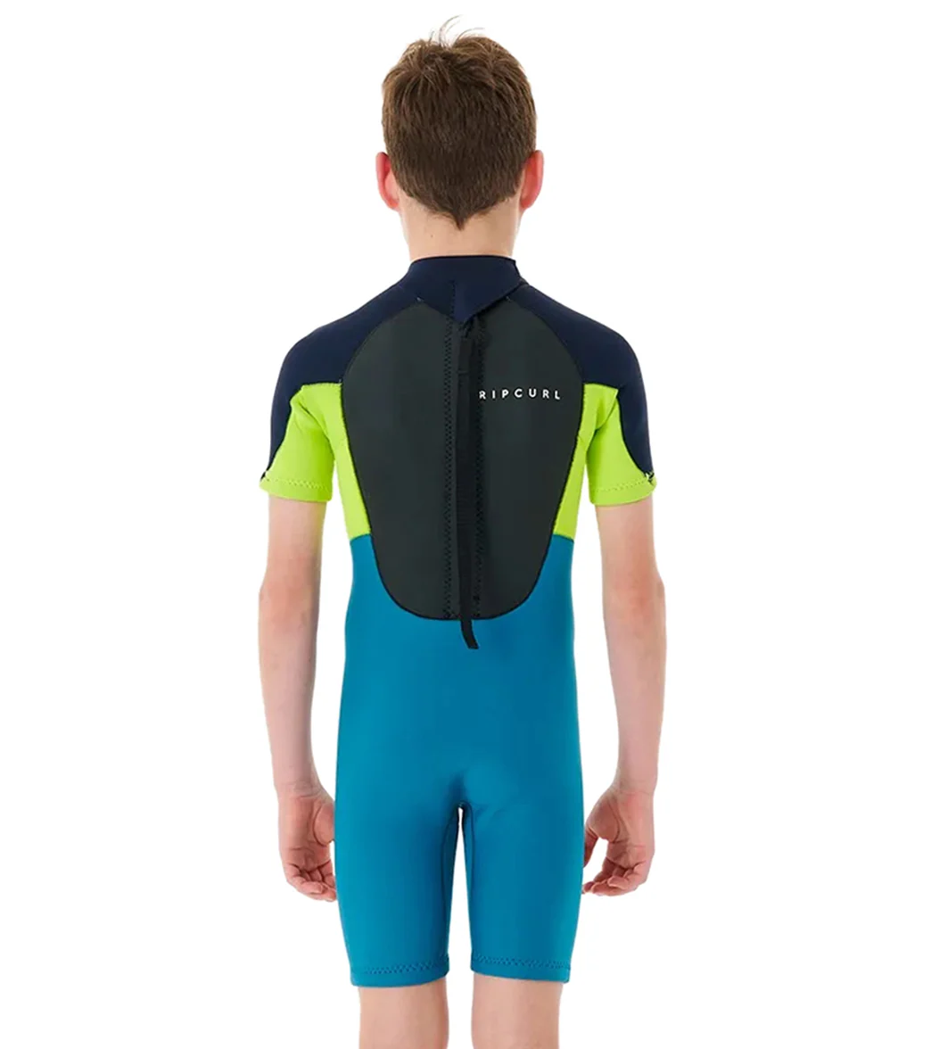 Rip Curl Youth 2mm Omega Back Zip Springsuit Wetsuit (Big Kid) - Image 3