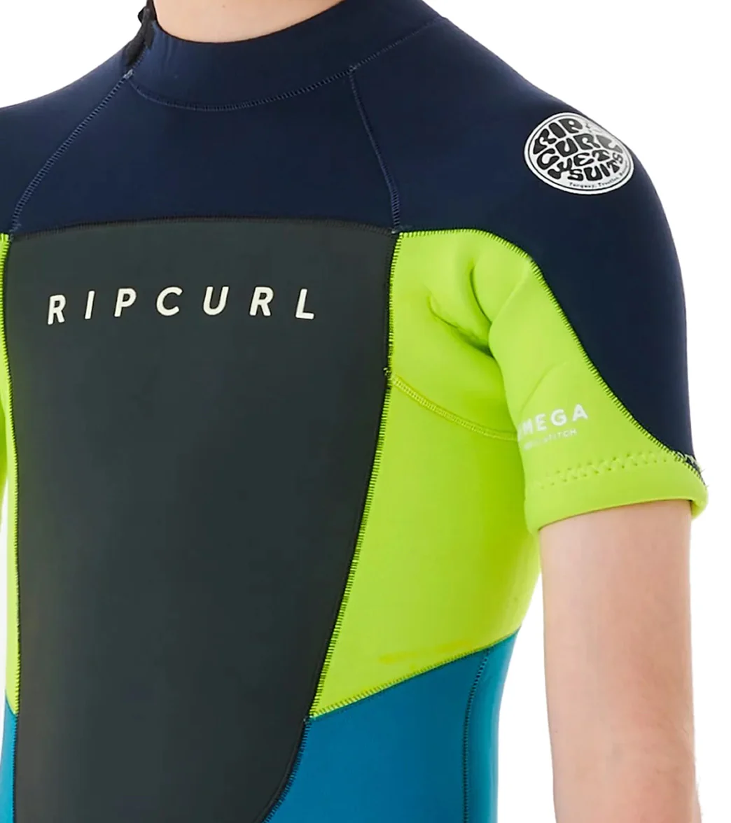 Rip Curl Youth 2mm Omega Back Zip Springsuit Wetsuit (Big Kid) - Image 4
