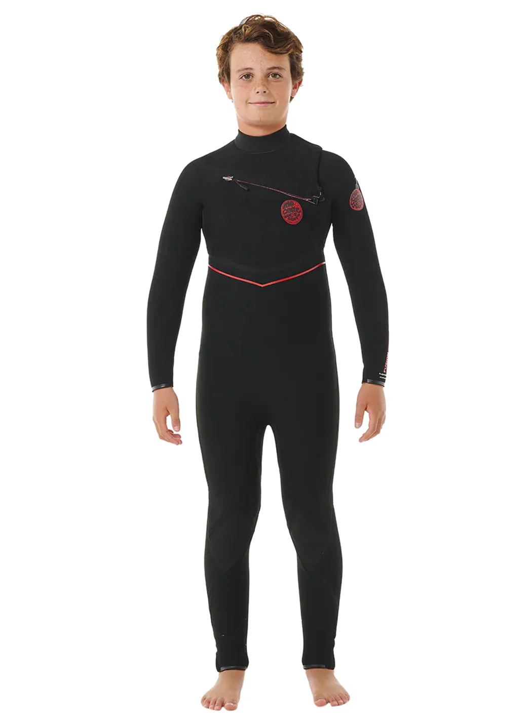 Rip Curl Youth 3/2mm Flashbomb Fusion Chest Zip Fullsuit Wetsuit - Image 3