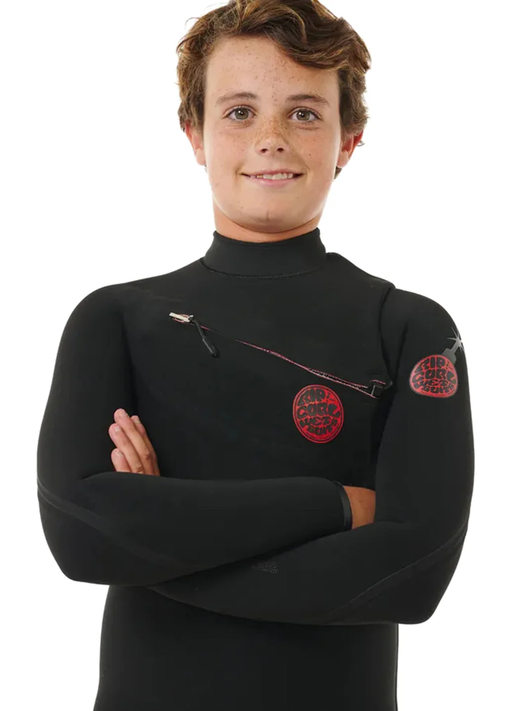 Rip Curl Youth 3/2mm Flashbomb Fusion Chest Zip Fullsuit Wetsuit - Image 6