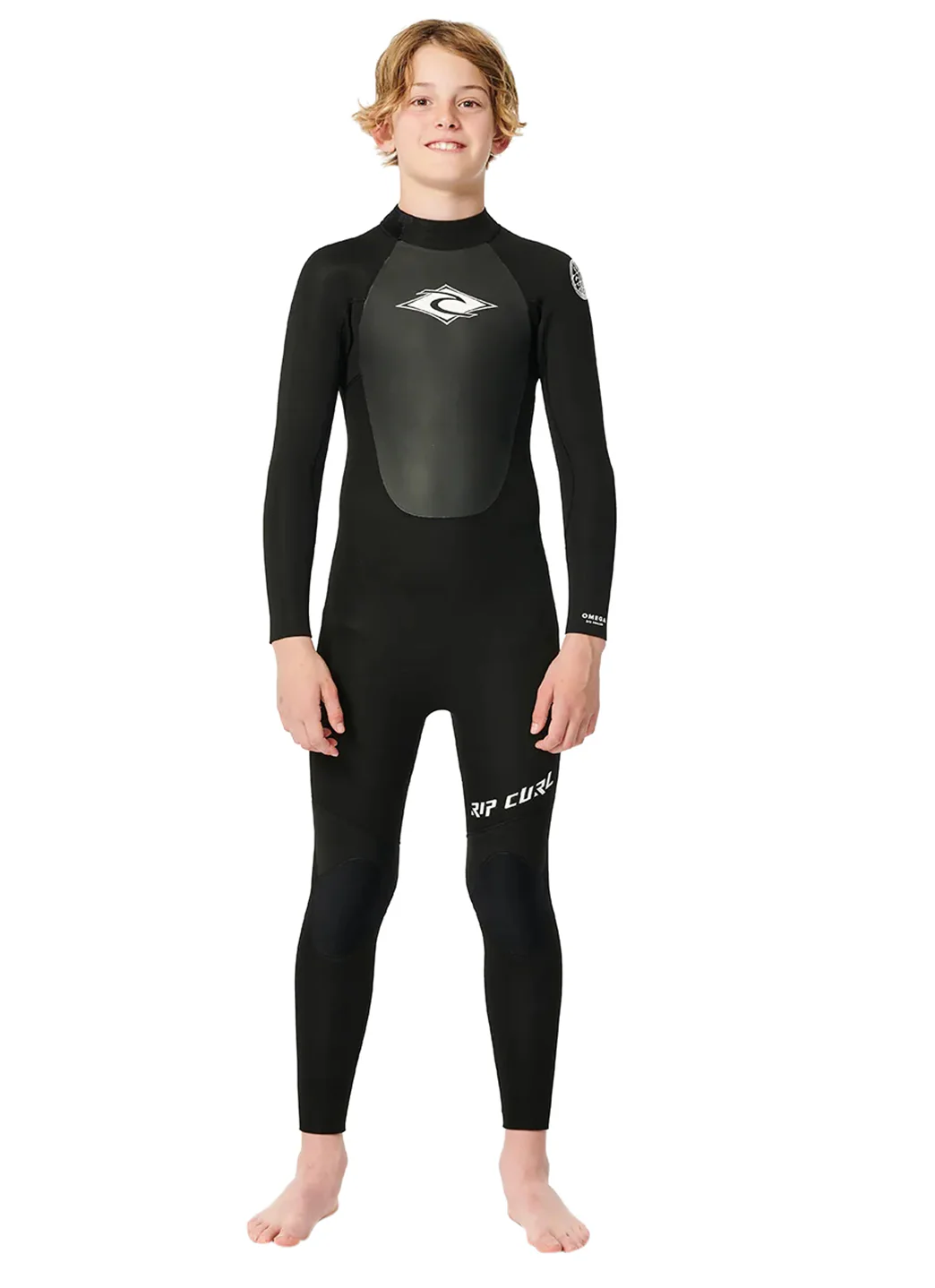 Rip Curl Youth 3/2mm Omega Back Zip Fullsuit Wetsuit (Big Kid) - Image 2