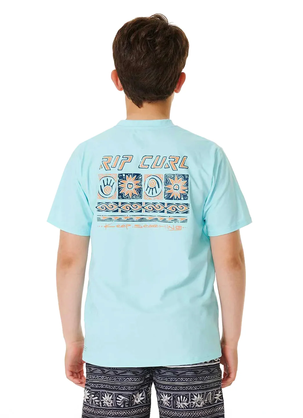 Rip Curl Youth Pure Short Sleeve UPF 50 Surf Shirt (Big Kid) - Image 3