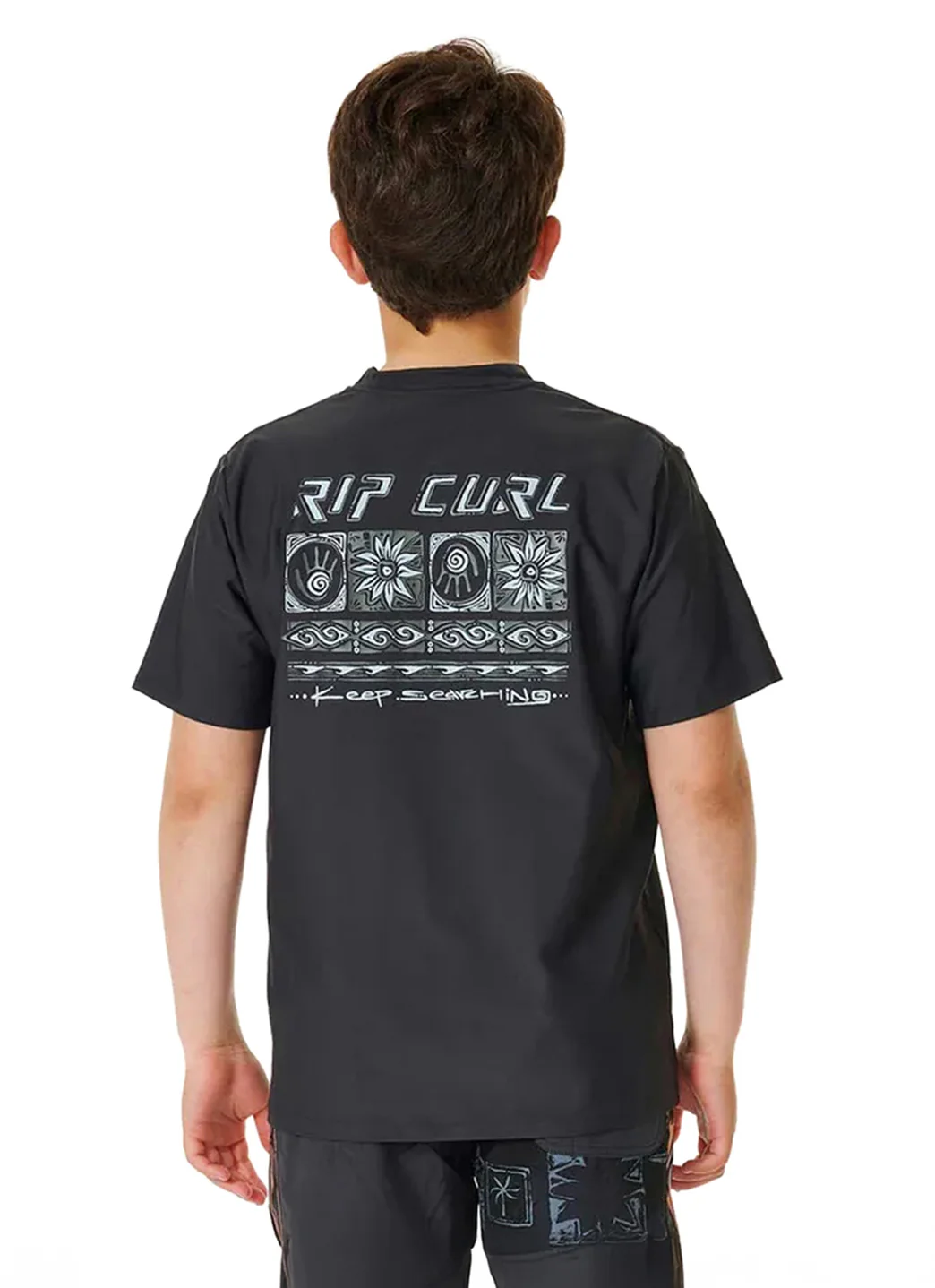 Rip Curl Youth Pure Short Sleeve UPF 50 Surf Shirt (Big Kid) - Image 8
