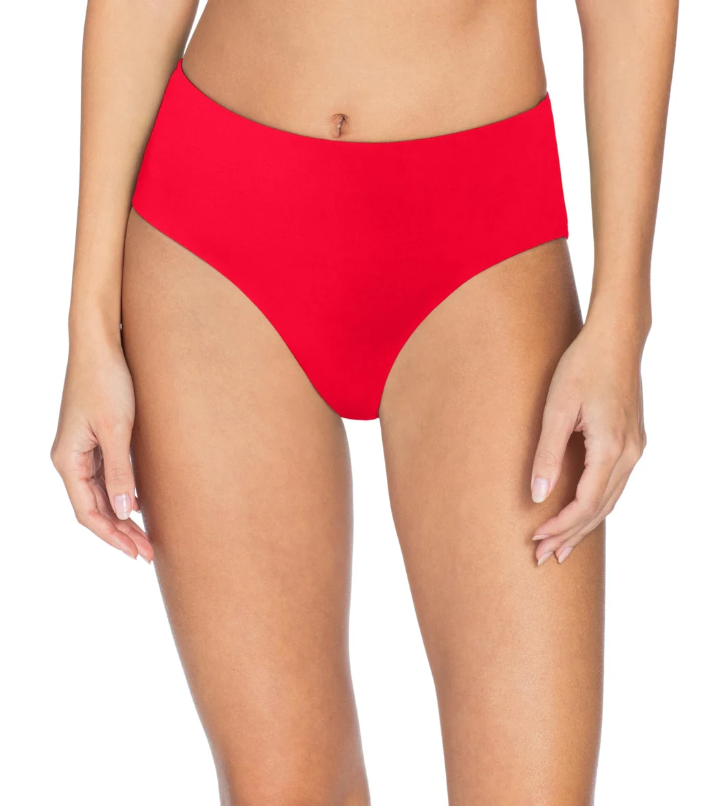 Robin Piccone Women's Ava High Waist Bikini Bottom - Image 5