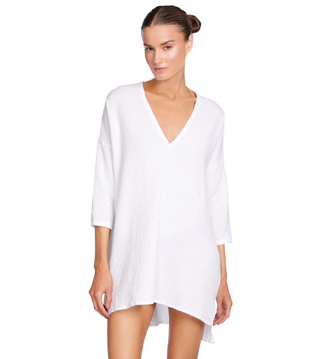 Robin Piccone Women's Emily V Neck Cover Up Tunic - Image 4