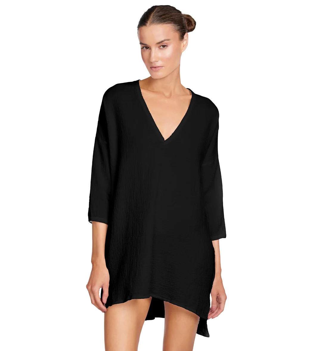 Robin Piccone Women's Emily V Neck Cover Up Tunic - Image 9