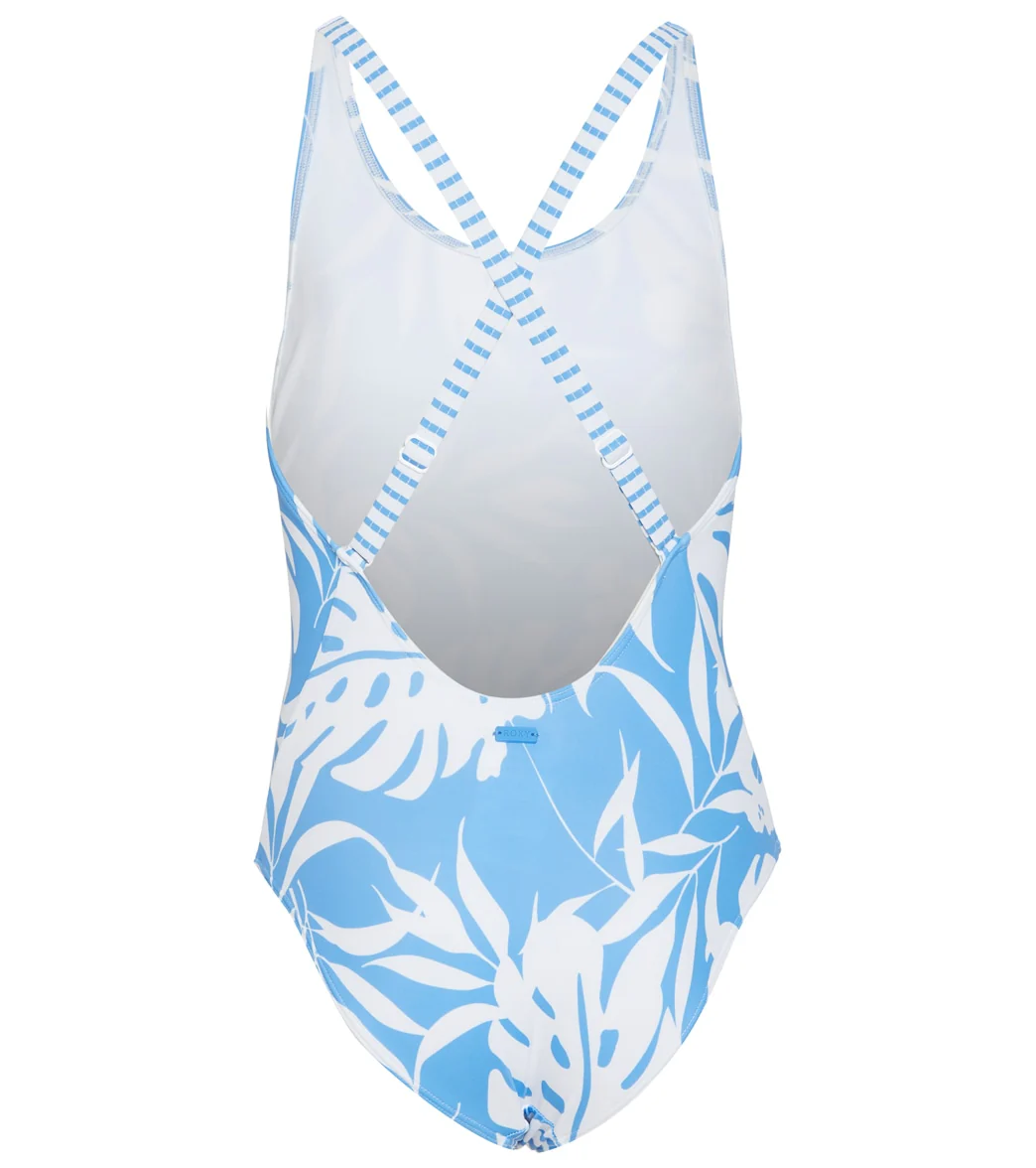 Roxy Girls' Flowers Addict One Piece Swimsuit (Big Kid) - Image 2