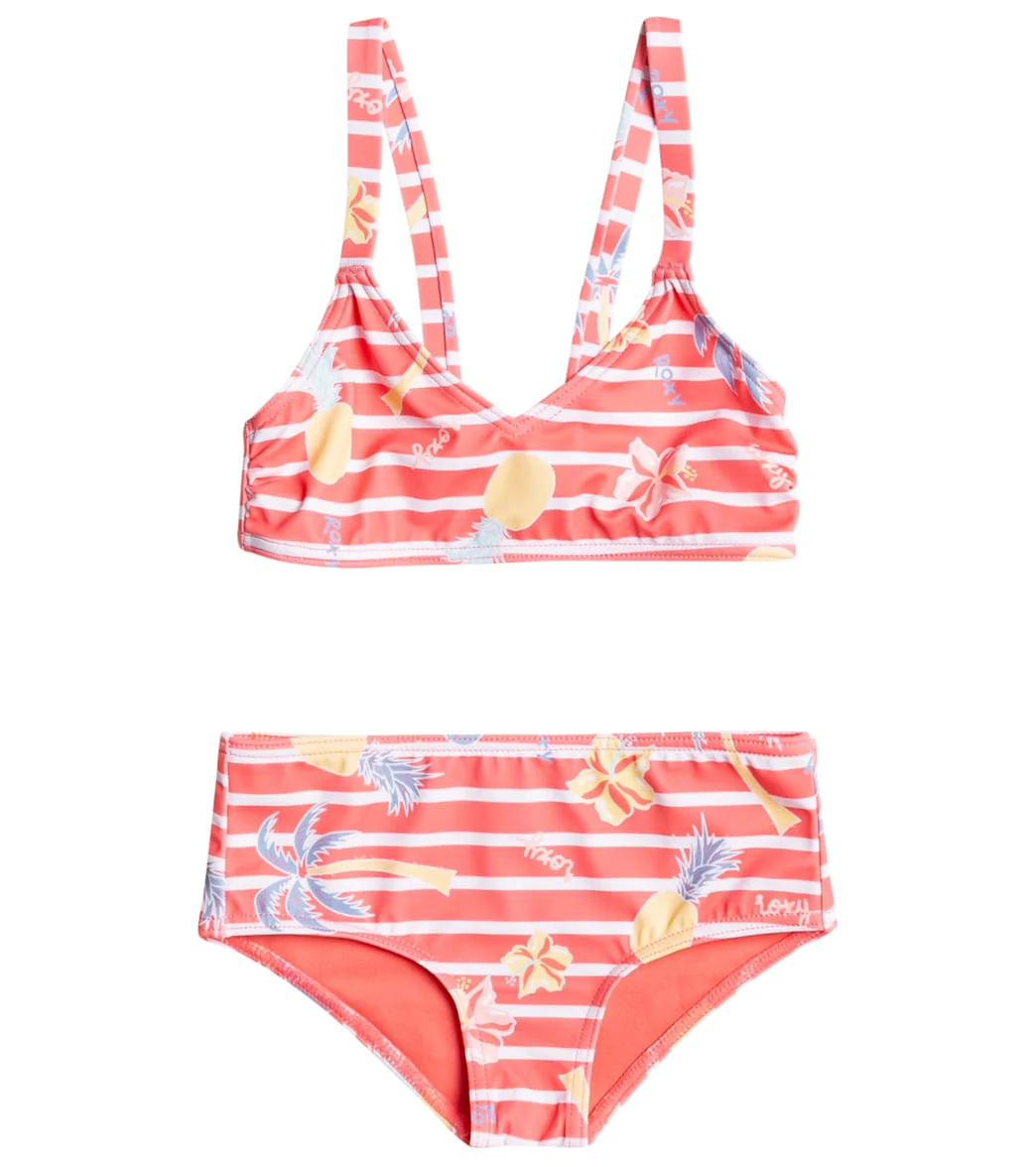 Roxy Girls' Little Pineapple Two Piece Bikini Set (Toddler, Little Kid) - Image 4