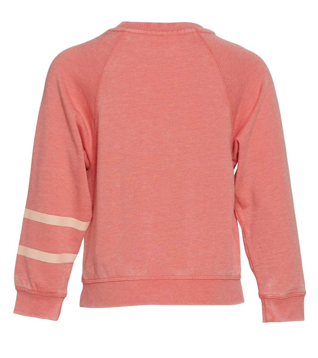 Roxy Girls' Next Plane Out Sweatshirt (Little Kid, Big Kid) - Image 2