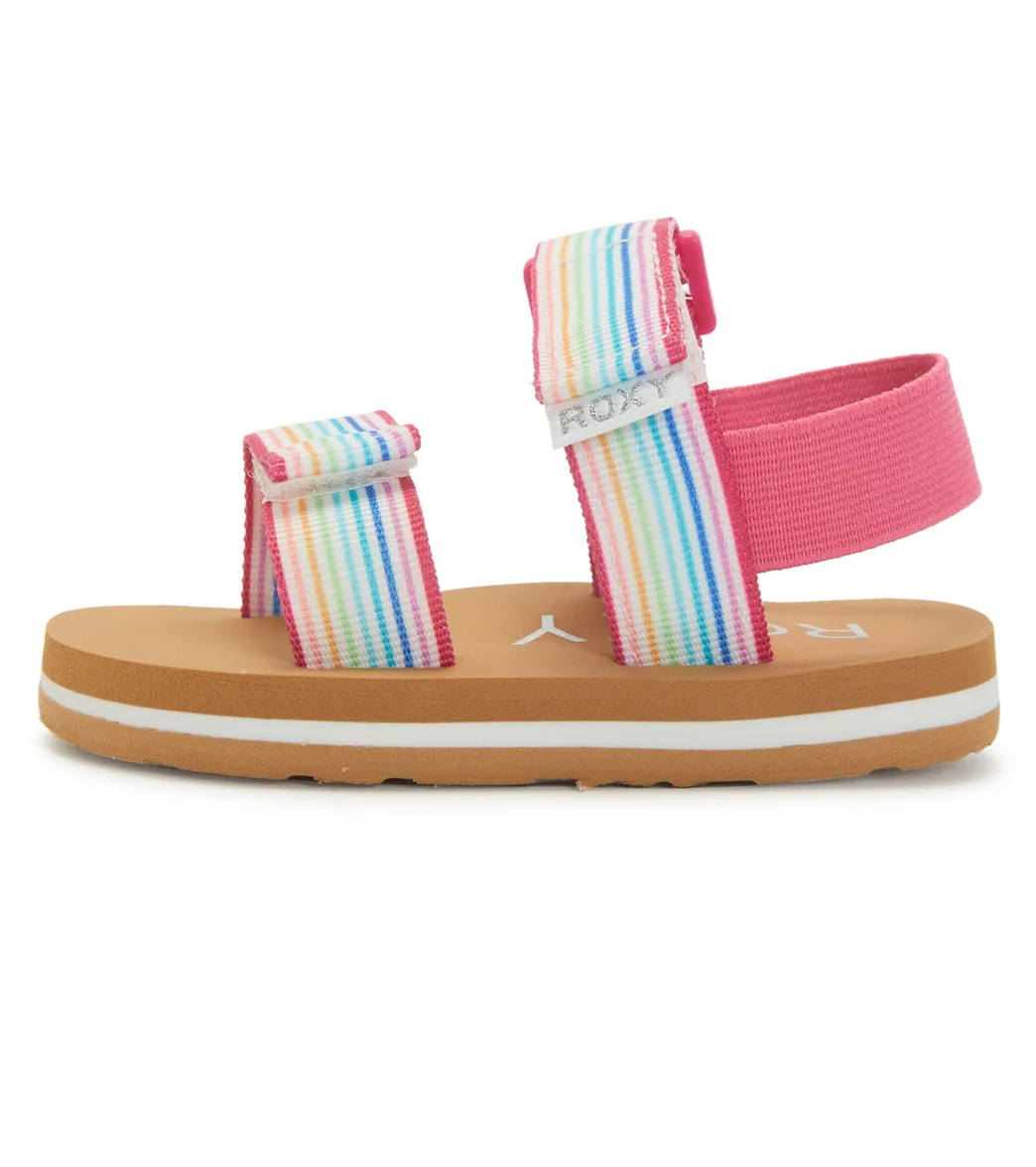 Roxy Girls' TW Roxy Cage Sandals (Baby, Toddler) - Image 6