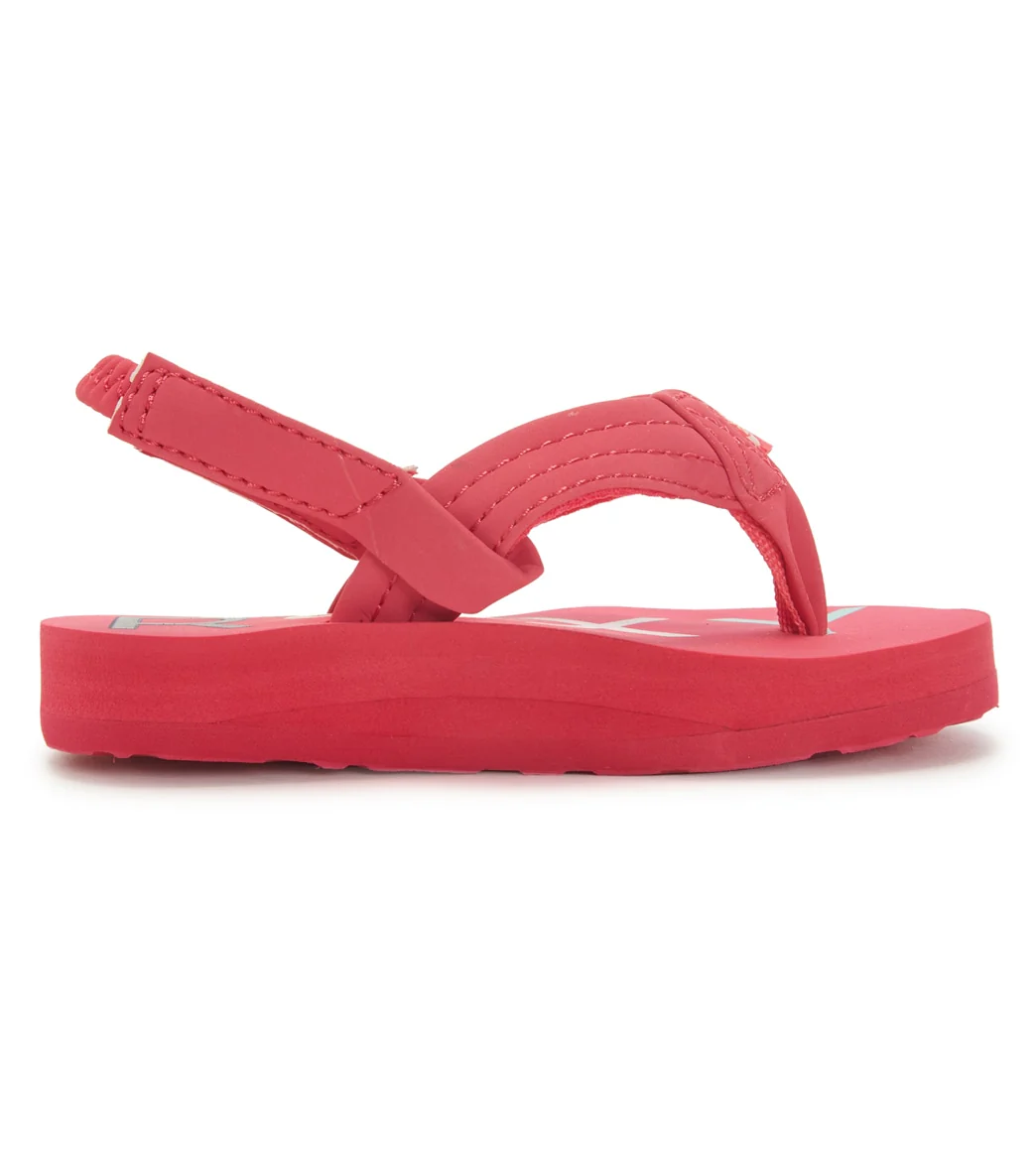 Roxy Girls' TW Vista III Flip Flops (Baby, Toddler) - Image 3