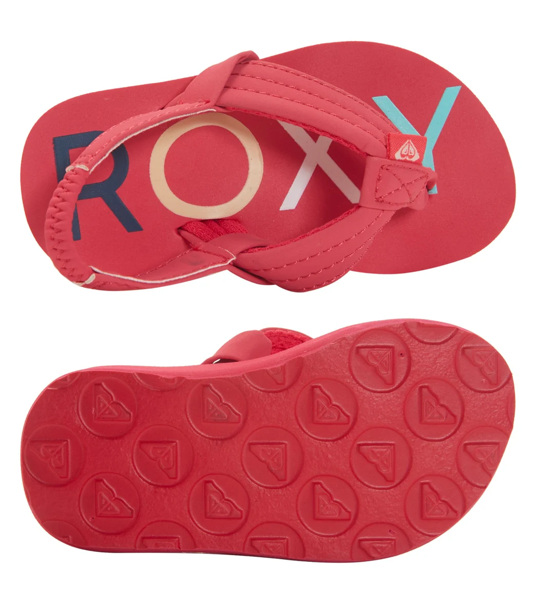 Roxy Girls' TW Vista III Flip Flops (Baby, Toddler) - Image 4