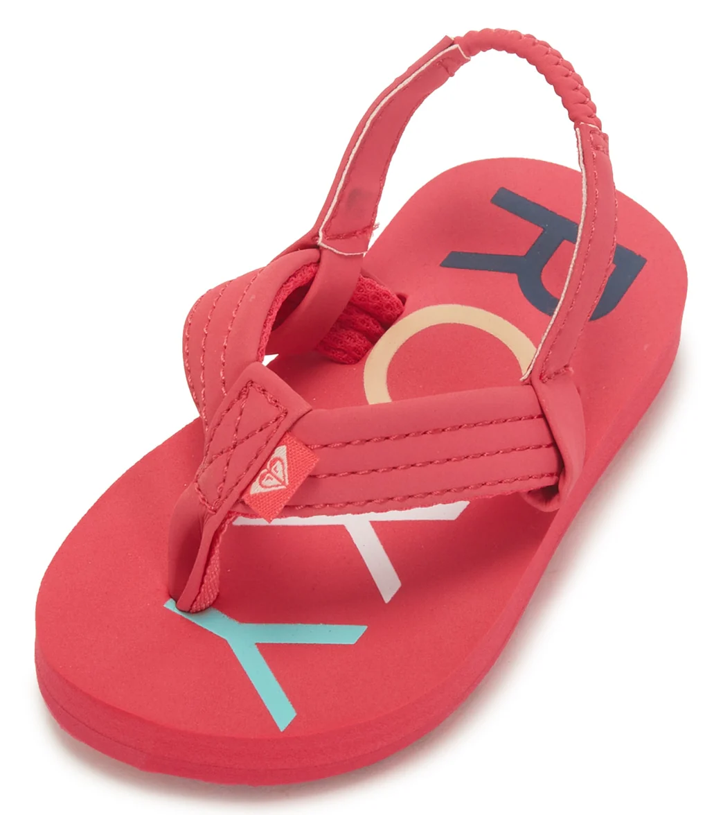 Roxy Girls' TW Vista III Flip Flops (Baby, Toddler) - Image 7