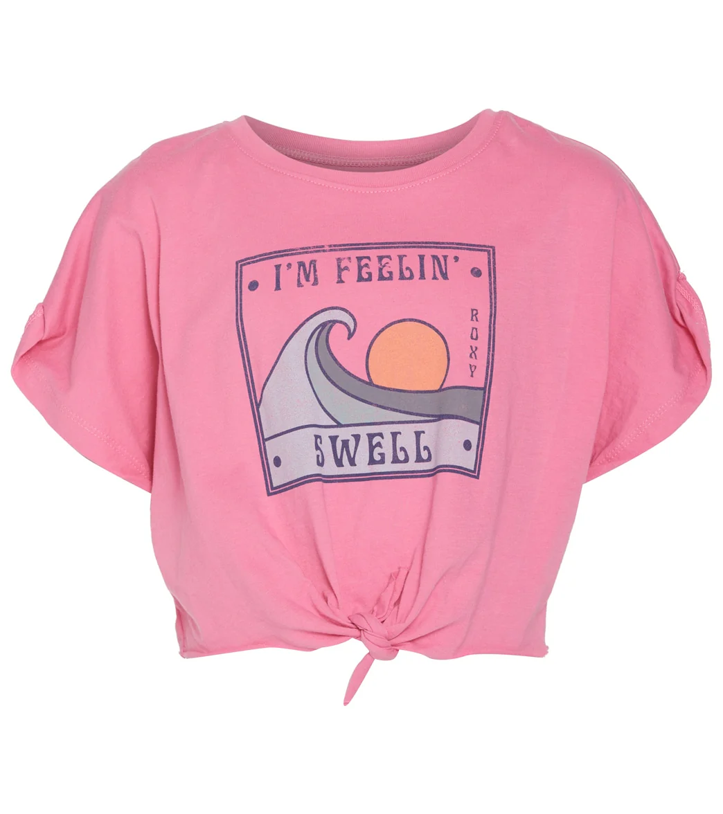 Roxy Girls' Wave Flow Rstf Rashguard (Little Kid, Big Kid) - Image 4