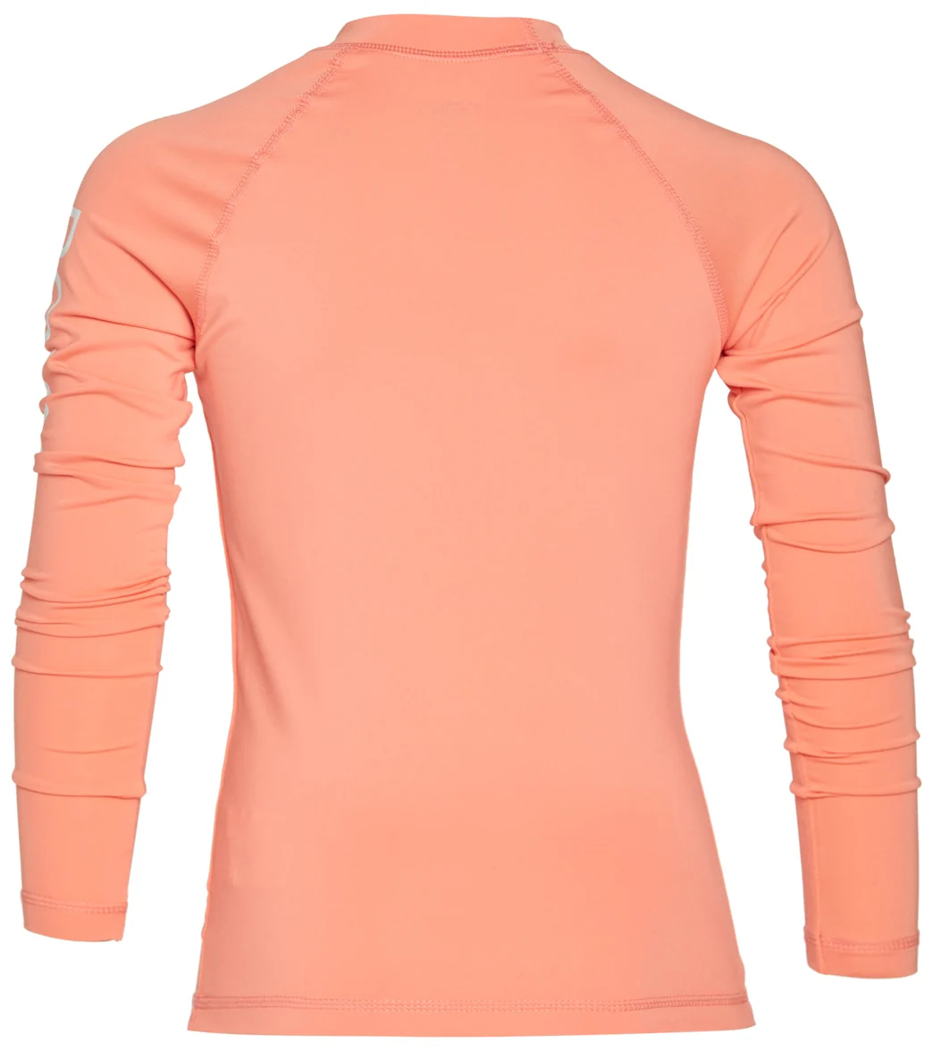 Roxy Girls' Whole Hearted LS Rashguard (Big Kid) - Image 2