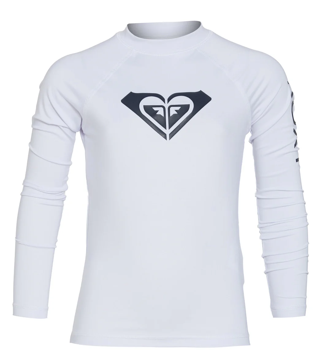 Roxy Girls' Whole Hearted LS Rashguard (Big Kid) - Image 8