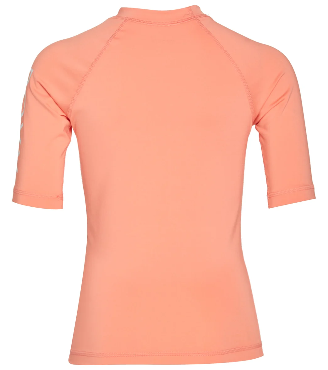 Roxy Girls' Wholehearted SS Rashguard (Big Kid) - Image 2