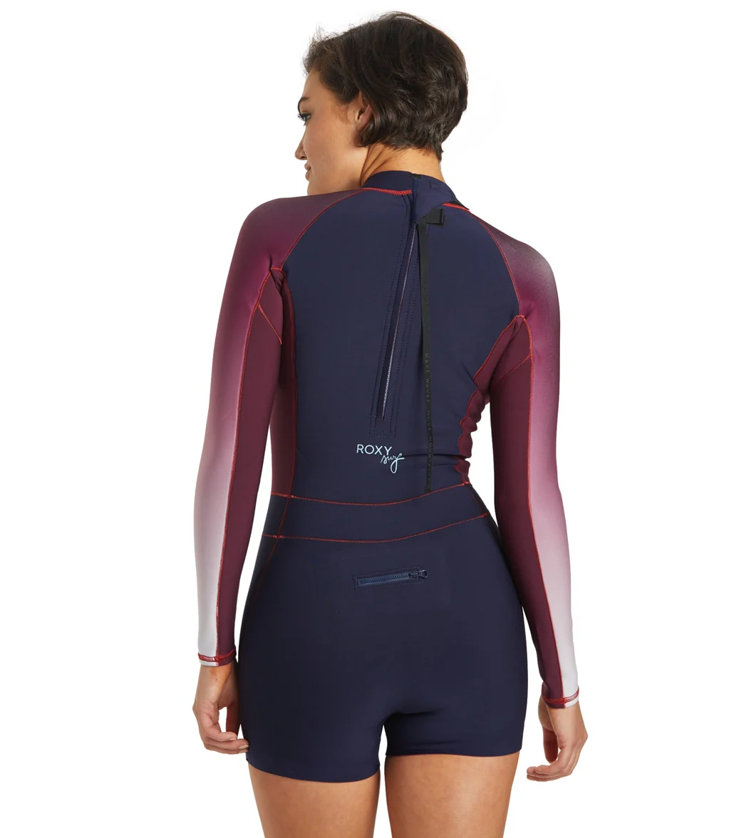 Roxy Women's 1.5mm Roxy Rise Collection Long Sleeve Paddle Suit - Image 3
