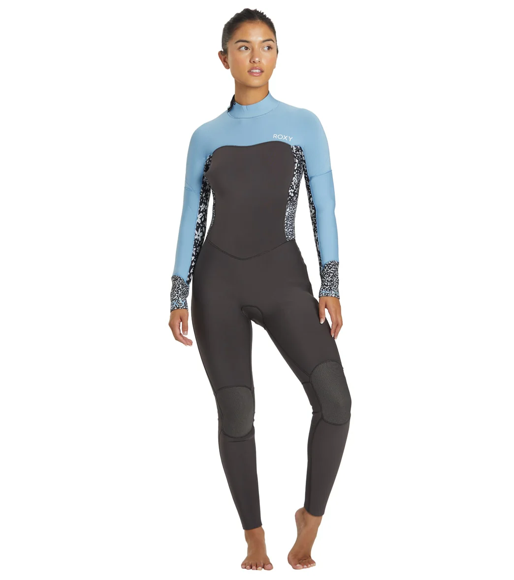 Roxy Women's 4/3mm Swell Series Back Zip Fullsuit Wetsuit - Image 8