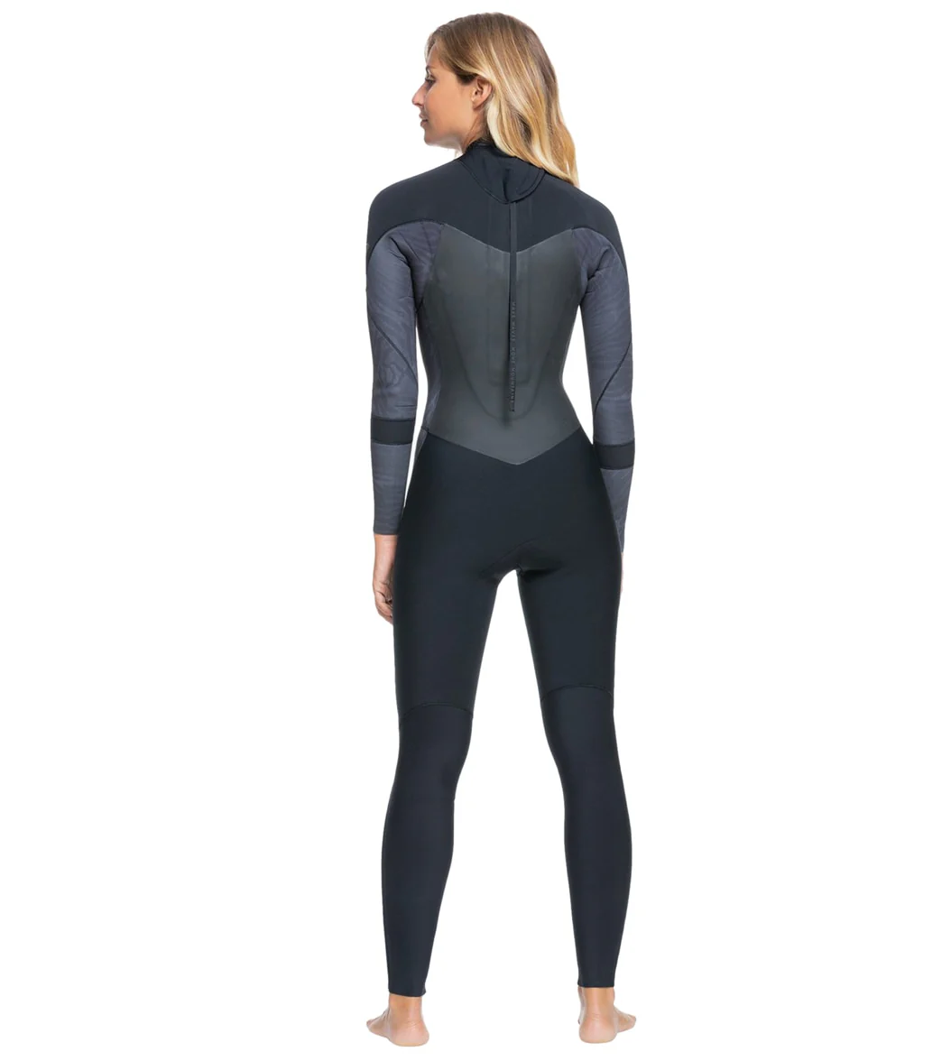 Roxy Women's 4/3MM Syncro Back Zip Full Wetsuit - Image 3