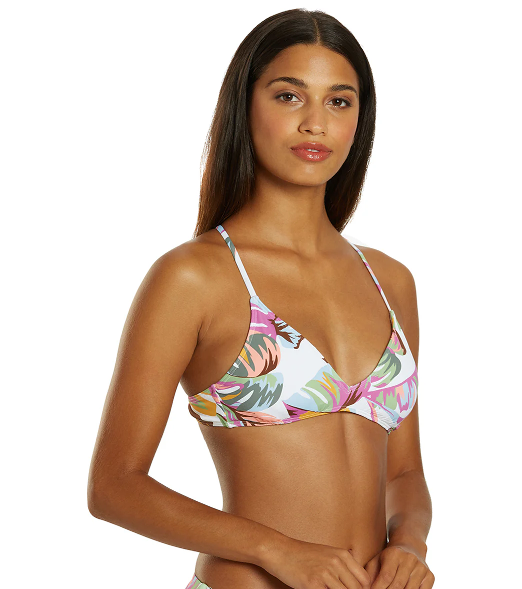 Roxy Women's Beach Classics Print Strappy Bikini Top - Image 2
