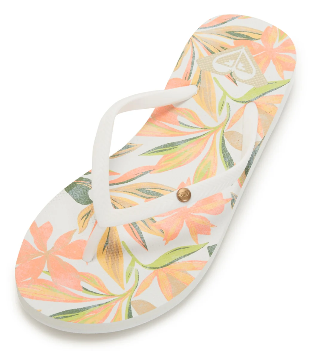 Roxy Women's Bermuda Print Flip Flop - Image 24