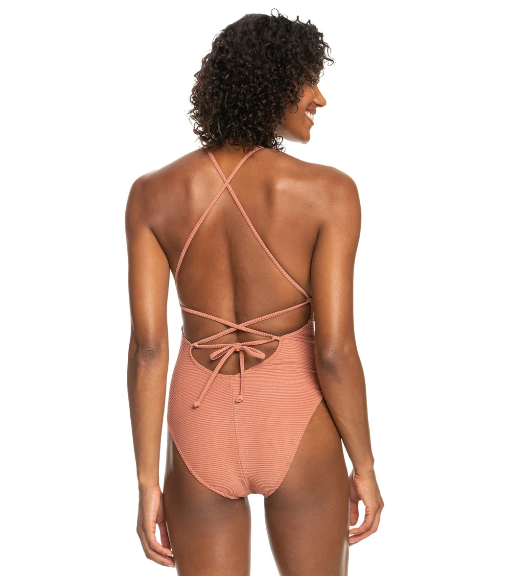 Roxy Women's Coconut Crew Strappy HL One Piece Swimsuit - Image 3
