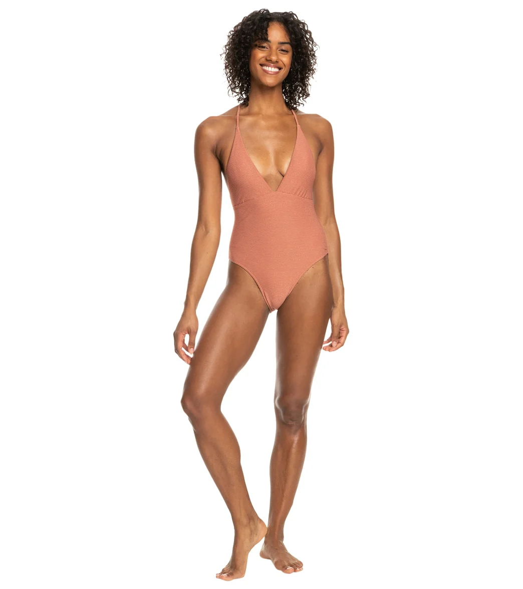 Roxy Women's Coconut Crew Strappy HL One Piece Swimsuit - Image 4