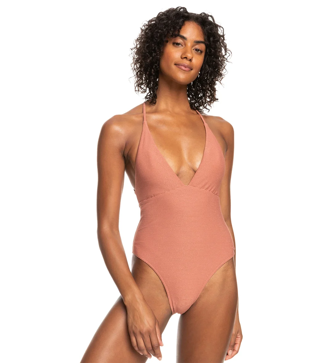 Roxy Women's Coconut Crew Strappy HL One Piece Swimsuit - Image 7
