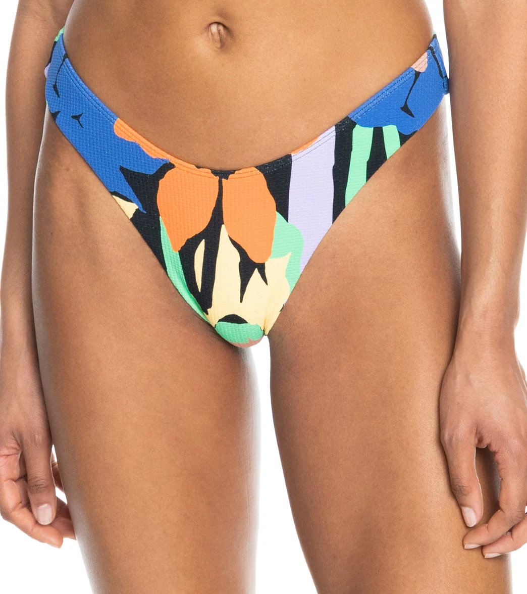Roxy Women's Color Jam Cheeky High Leg Bikini Bottom - Image 7