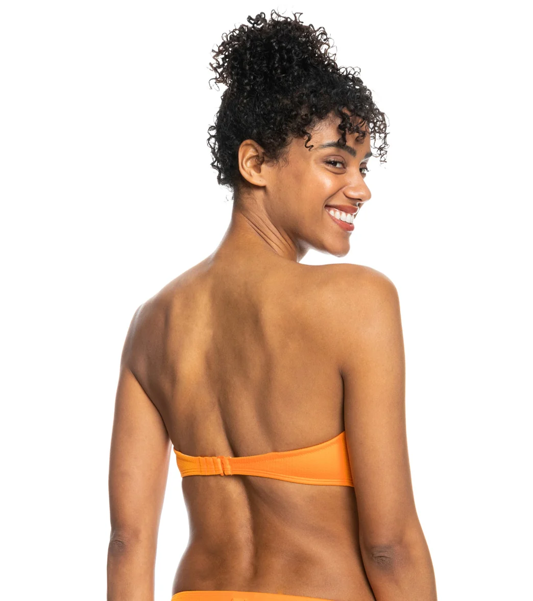 Roxy Women's Color Jam SD Bandeau Bikini Top - Image 10