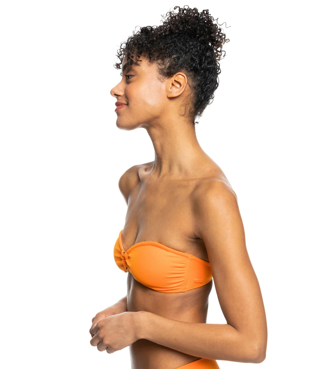 Roxy Women's Color Jam SD Bandeau Bikini Top - Image 9