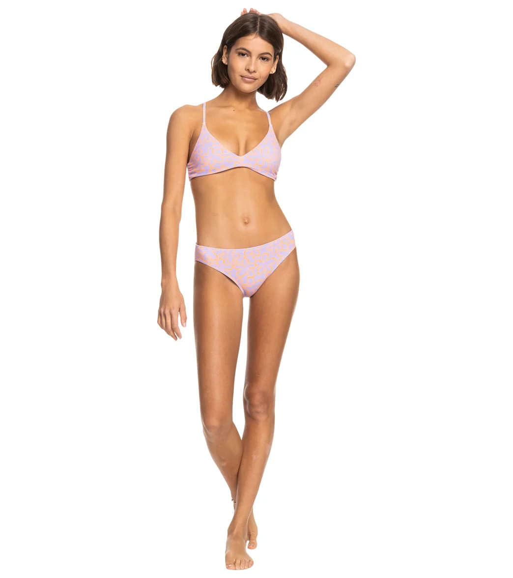 Roxy Women's Hawaiian Heat Athletic Triangle Bikini Top - Image 4