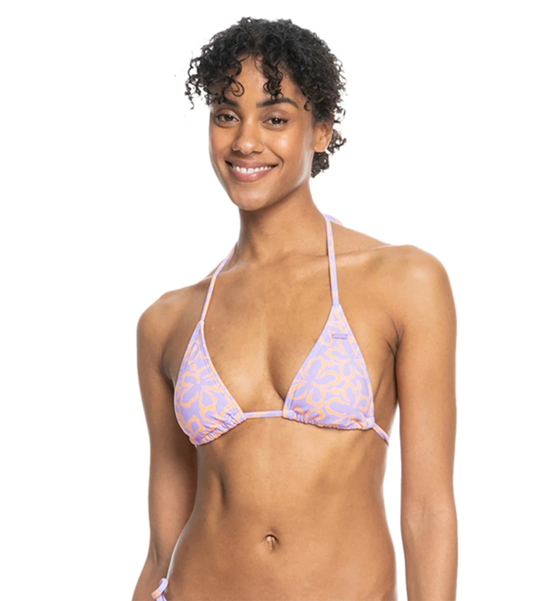 Roxy Women's Hawaiian Heat Elong Triangle Bikini Top