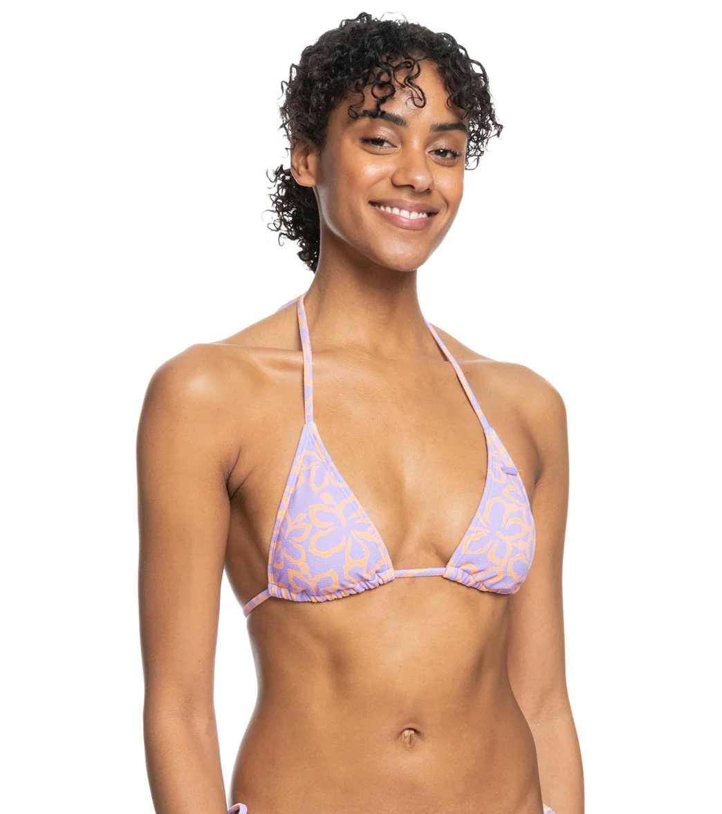 Roxy Women's Hawaiian Heat Elong Triangle Bikini Top - Image 2