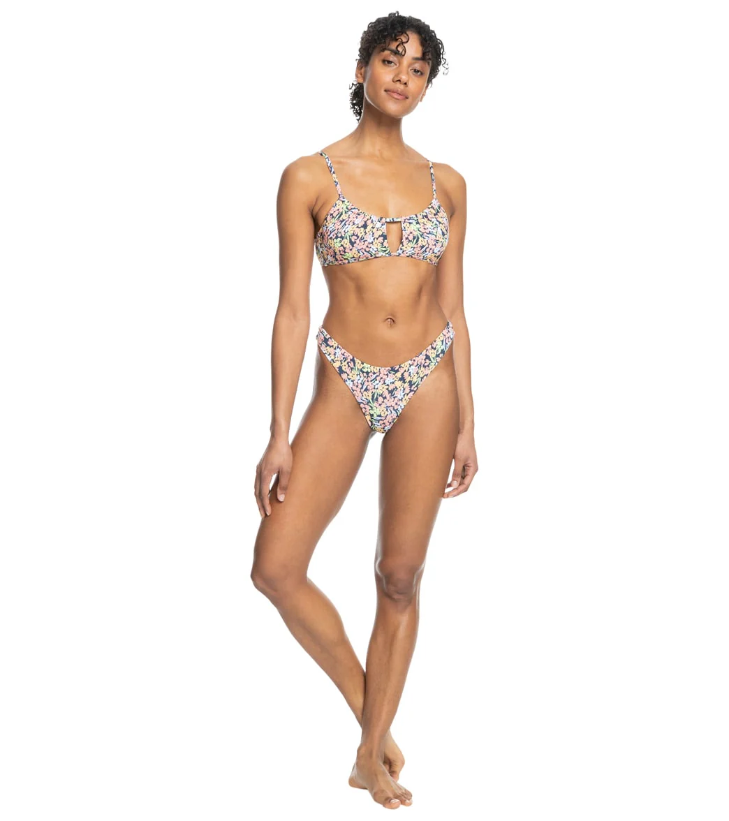 Roxy Women's Print Beach Classics Tanga Bikini Bottom - Image 4