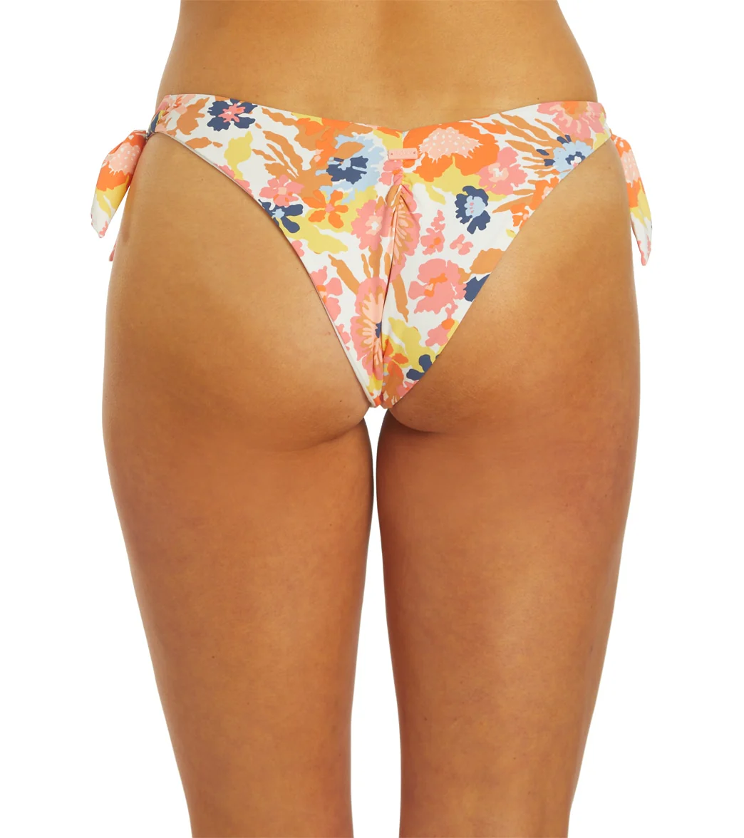 Roxy Women's Pt Beach Classics Cheeky Hi Leg Bikini Bottom - Image 10