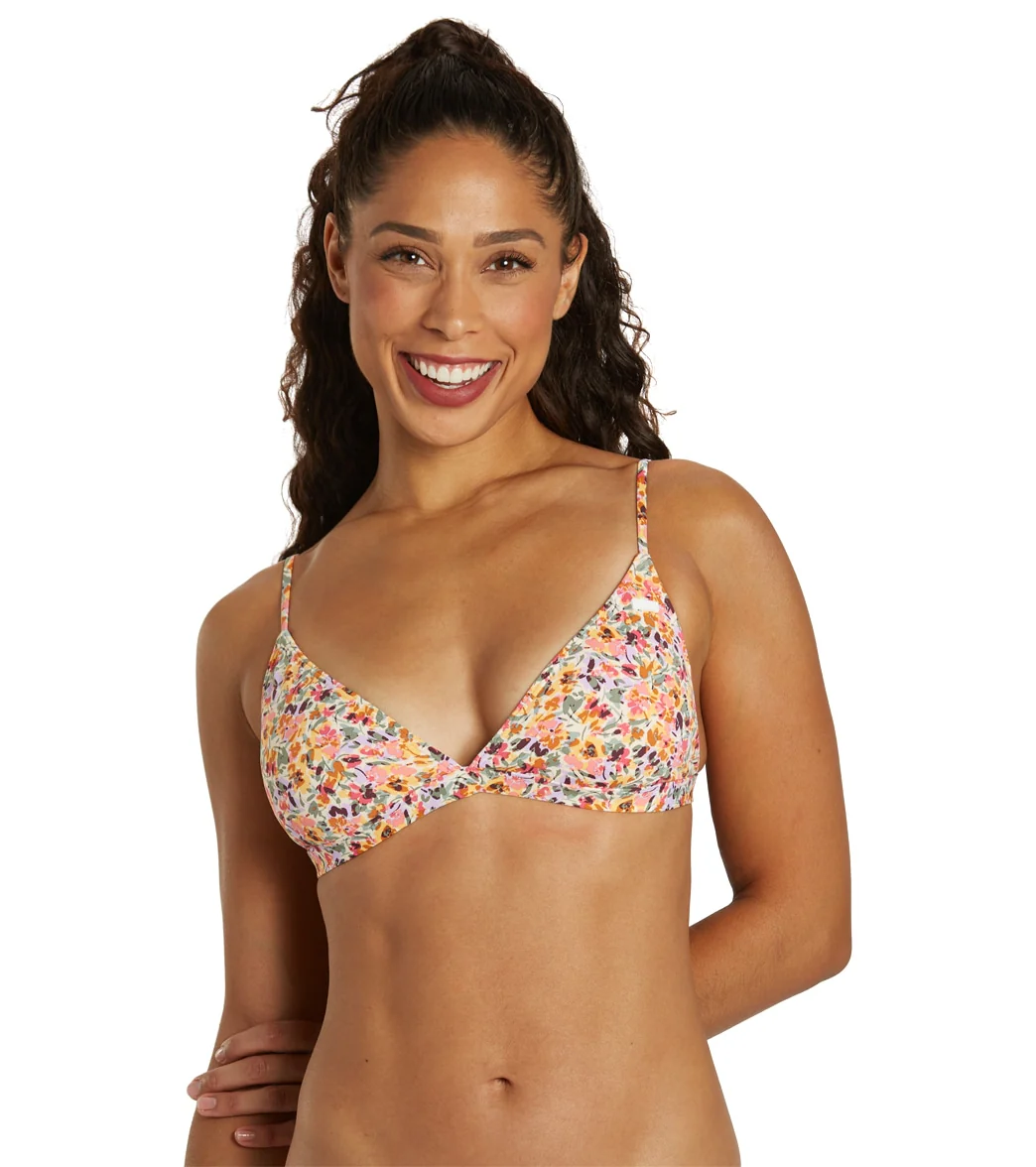 Roxy Women's Pt Beach Classics Fixed Triangle Bikini Top