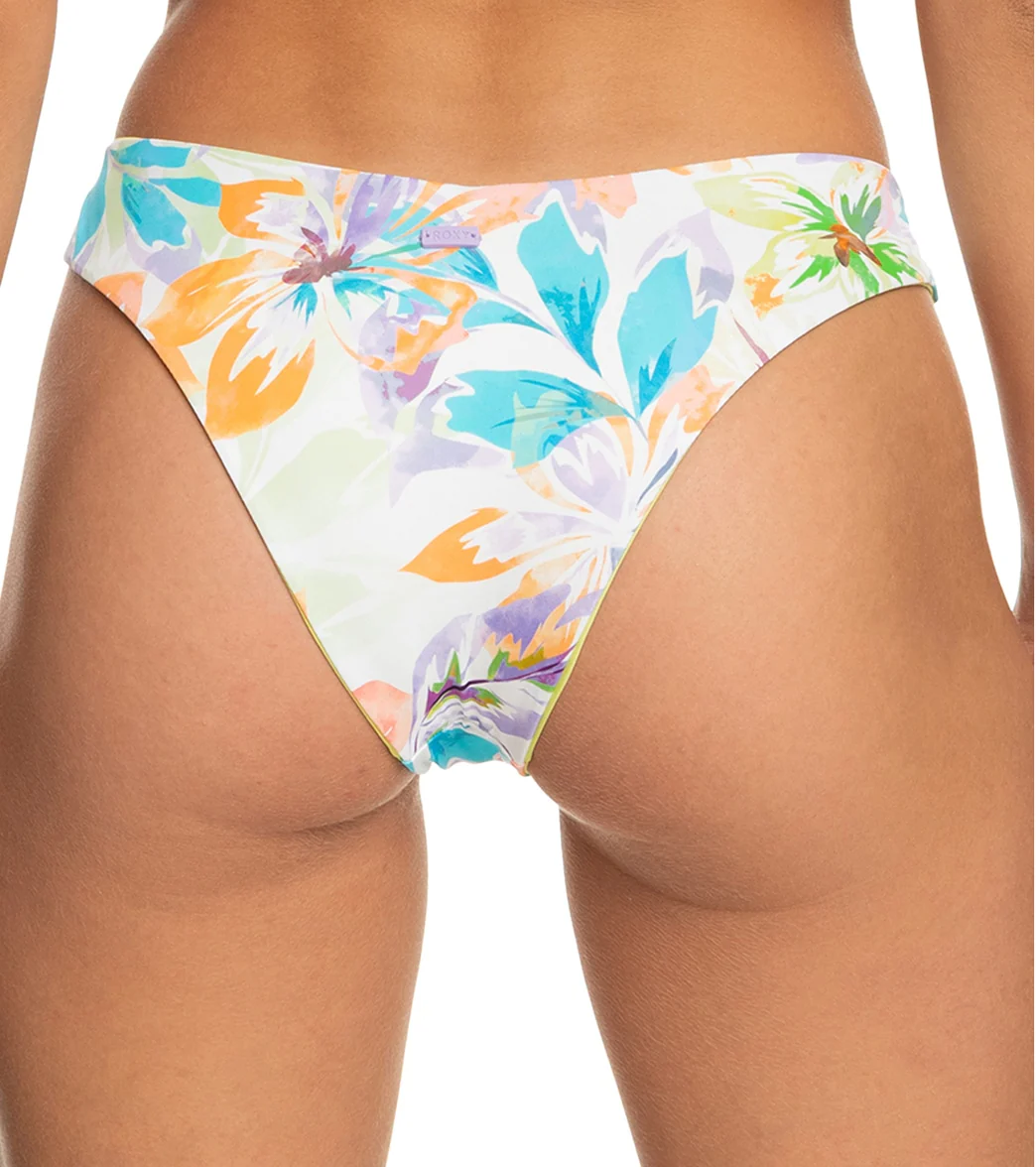Roxy Women's Retro Revo High Leg Cheeky Bikini Bottom - Image 3
