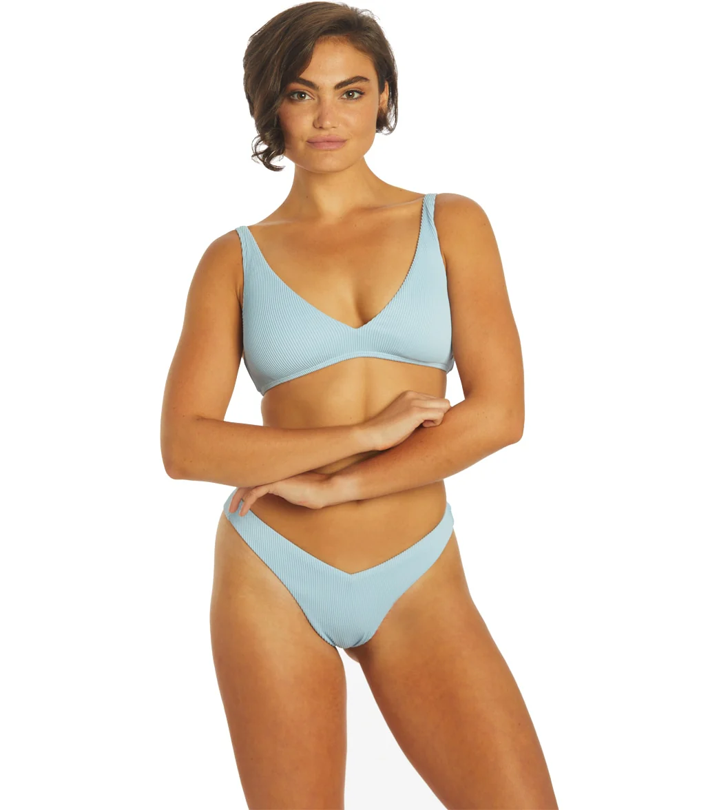 Roxy Women's Rib Roxy Love Cheeky High Leg Bikini Bottom - Image 18