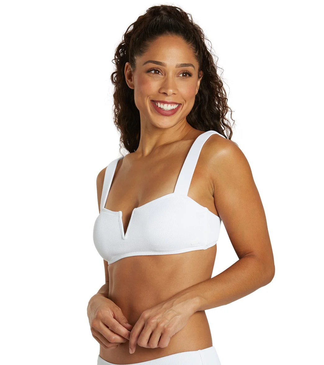 Roxy Women's Rib Roxy Love The Coco V Bikini Top - Image 4