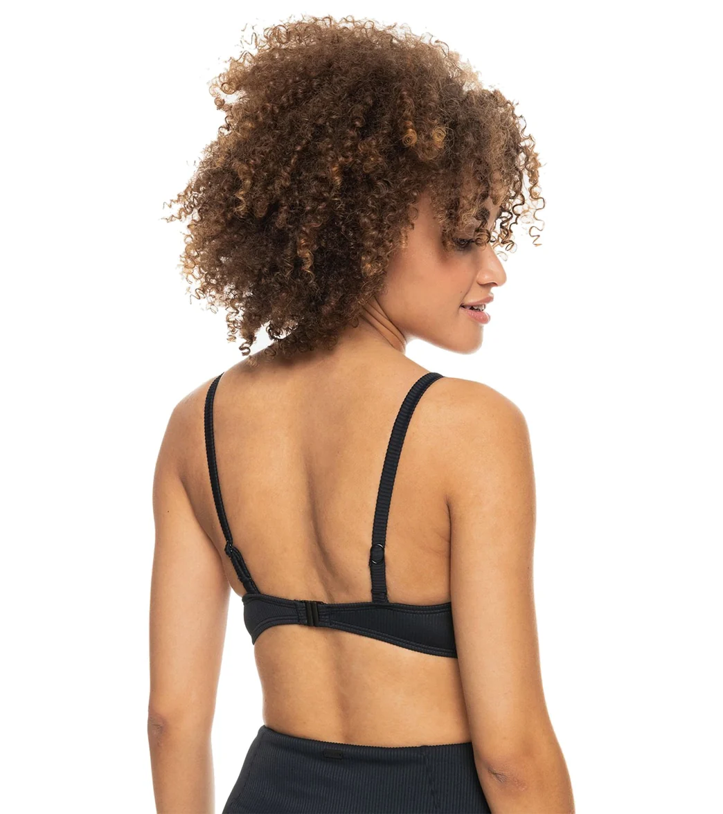 Roxy Women's Rib Roxy Love The Sun Ray Bikini Top - Image 8