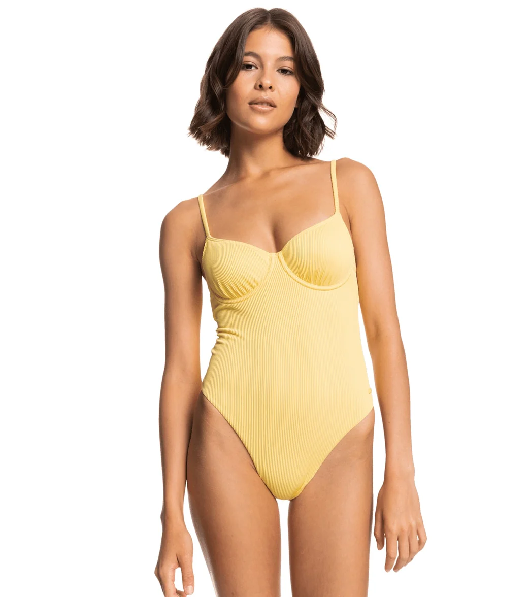 Roxy Women's Roxy Love Rib Bruna One Piece Swimsuit - Image 4