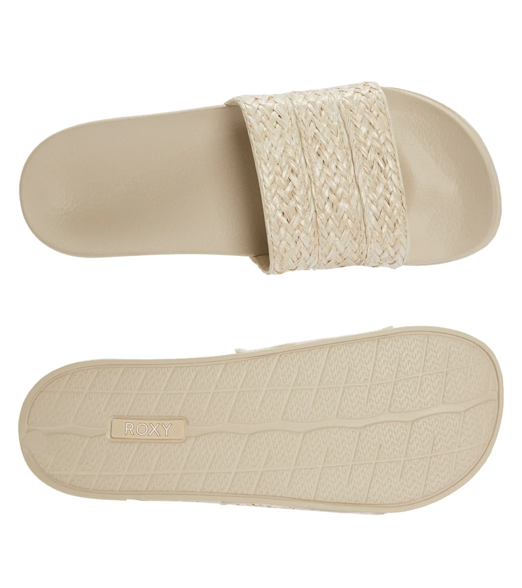 Roxy Women's Slippy Jute Slide - Image 10